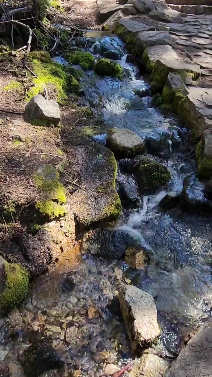 💧🌿 Cascading Creek: Nevada Fall Gem