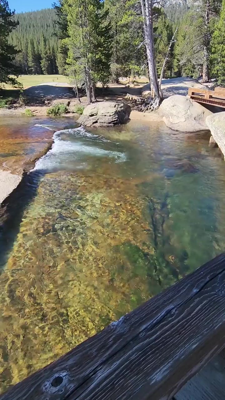 Glacial Stream on John Muir Trail