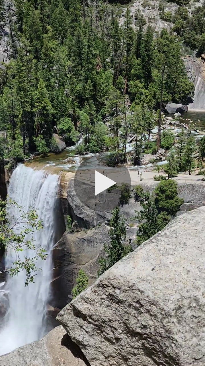 💧🦅 Vernal Fall Seen from Above